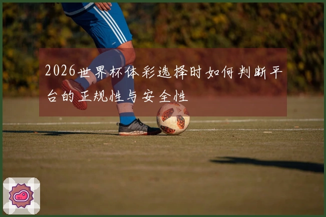 2026世界杯体彩选择时如何判断平台的正规性与安全性